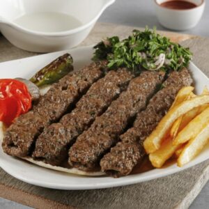 Beef Kabab Plate