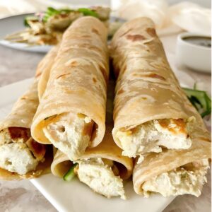 Chicken Malai Jumbo Mayo Roll