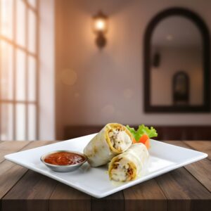 Chicken Malai Mayo Roll