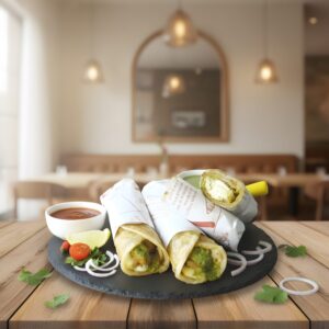 Chicken Reshmi Mayo Roll